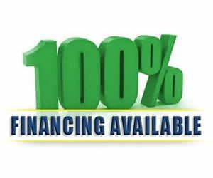 100% Financing Available