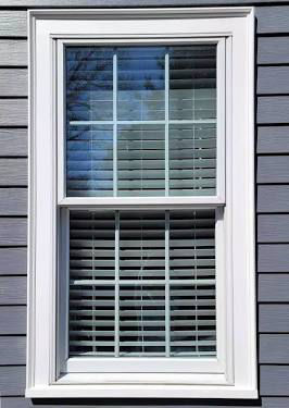 double hung window